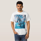 Caballo en aguas cristalinas tシャツ (正面フル)