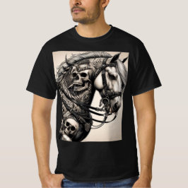 Caballo Metalero Tatuado: Rock y naturaleza Tシャツ