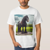 Caballo sobre el nudo celta tシャツ (正面)