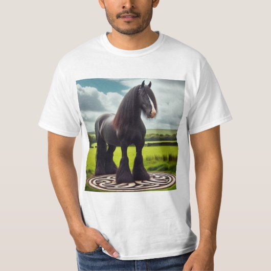 Caballo sobre el nudo celta tシャツ (正面)