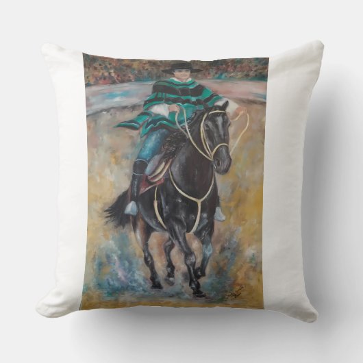 Caballo y Jinete クッション (正面)