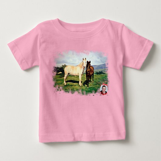Caballos ベビーTシャツ (正面)