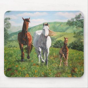 caballos マウスパッド