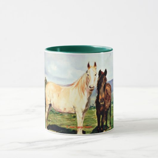 Caballos マグカップ (中央)
