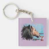 Caballos/Cabalos/Horses キーホルダー (正面)