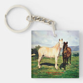 Caballos/Cabalos/Horses キーホルダー (正面)