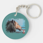 Caballos/Cabalos/Horses キーホルダー (裏面)