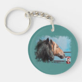 Caballos/Cabalos/Horses キーホルダー (正面)