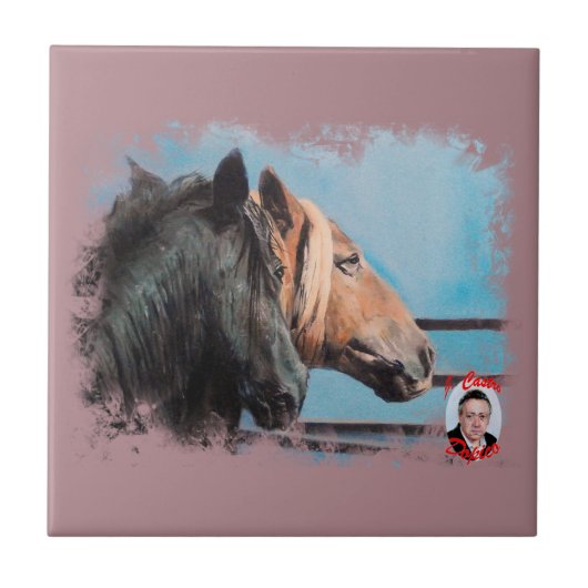 Caballos/Cabalos/Horses タイル (正面)