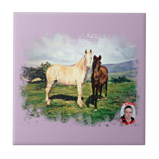 Caballos/Cabalos/Horses タイル (正面)