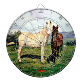Caballos/Cabalos/Horses ダーツボード (正面)
