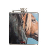 Caballos/Cabalos/Horses フラスク (正面)