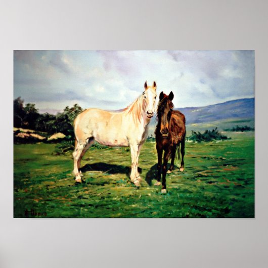 Caballos/Cabalos/Horses ポスター (正面)
