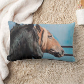 Caballos/Cabalos/Horses ランバークッション (ブランケット)