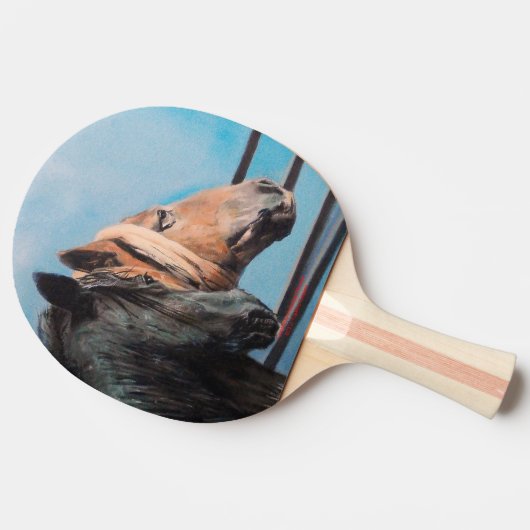 Caballos/Cabalos/Horses 卓球ラケット (横)
