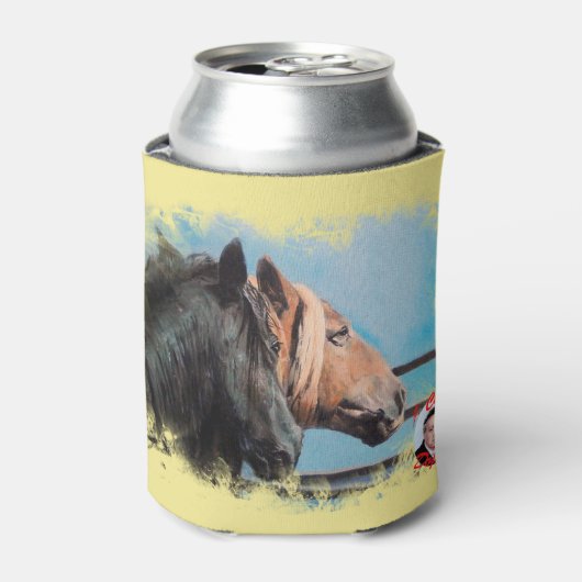 Caballos/Cabalos/Horses 缶クーラー (缶正面)