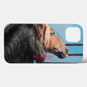 Caballos/Cabalos/Horses Case-Mate iPhoneケース (裏面 (横))