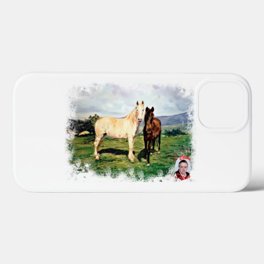 Caballos/Cabalos/Horses Case-Mate iPhoneケース (裏面 (横))