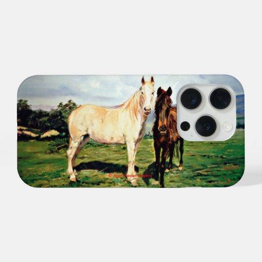 Caballos iPhoneケース (裏面横)