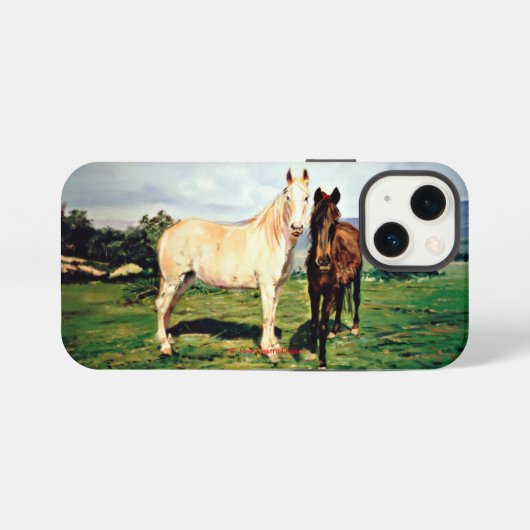 Caballos iPhoneケース (裏面横)