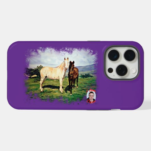 Caballos iPhoneケース (裏面横)