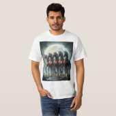 Caballos Silvestres Bajo la Luna Tシャツ (正面フル)