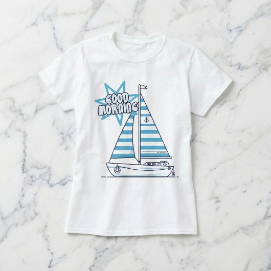 Cabana Sail: Good Morning Nautical Tee Tシャツ