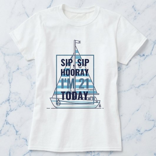 Cabana Sail Nautical Boat Tee Tシャツ