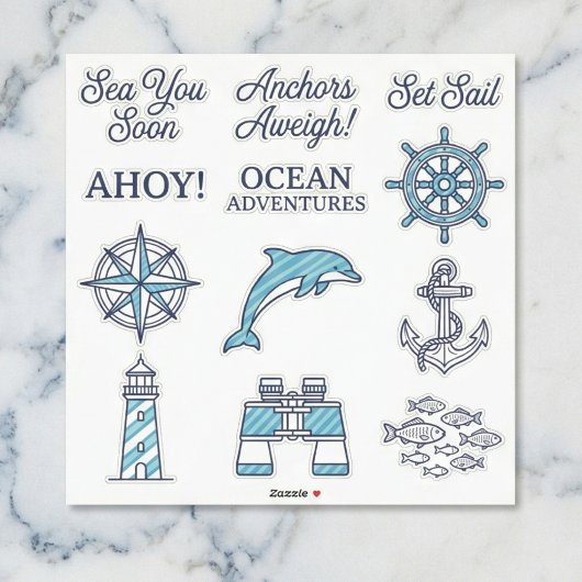 Cabana Sail Voyage Stickers シール