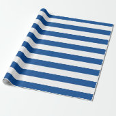 Cabana Stripe Nautical Wrapping Paper ラッピングペーパー (アンロールド)