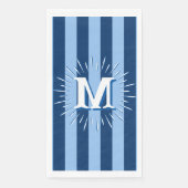 Cabana Stripes in Blue Personalized (正面)