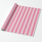 Cabana Stripes in Pink ラッピングペーパー (アンロールド)