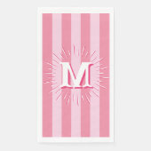 Cabana Stripes in Pink Personalized (正面)
