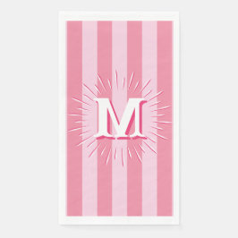 Cabana Stripes in Pink Personalized