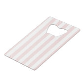 Cabana Stripes Palm Beach Monogram Crest クレジットカード栓抜き (裏面アングル)