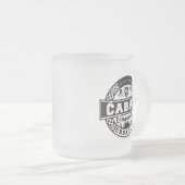 Čabar オリジナルズ フロストグラスマグカップ (正面右)