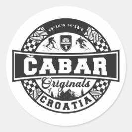 Čabar オリジナル ラウンドシール