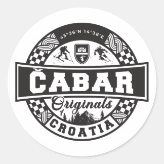 Čabar オリジナル ラウンドシール