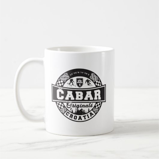 Čabar Originals コーヒーマグカップ (左)