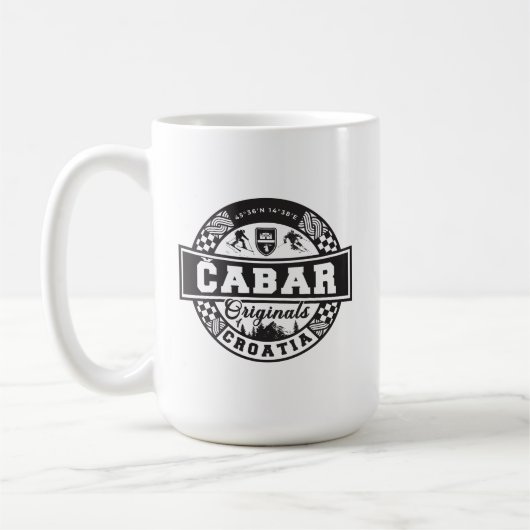 Čabar Originals コーヒーマグカップ (左)