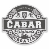 Čabar Originals シール (正面)