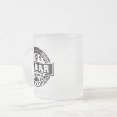 Čabar Originals フロストグラスマグカップ (正面左)