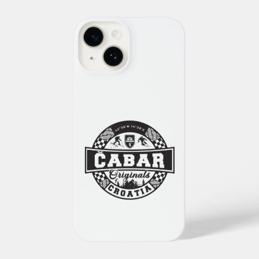Čabar Originals iPhoneケース (裏面)