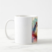 Cabas caqueo 210924AREF108 - Watercolor コーヒーマグカップ (左)