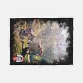 Cabazos フリースブランケット (正面(横))