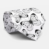 Cabbage butterfly pattern ネクタイ (ロール)