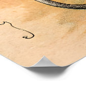 Cabbage Riding a Bicycle - Vegetable People ポスター (角)