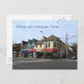 Cabbagetown、Toronto Touriss Pustcard ポストカード (正面/裏面)