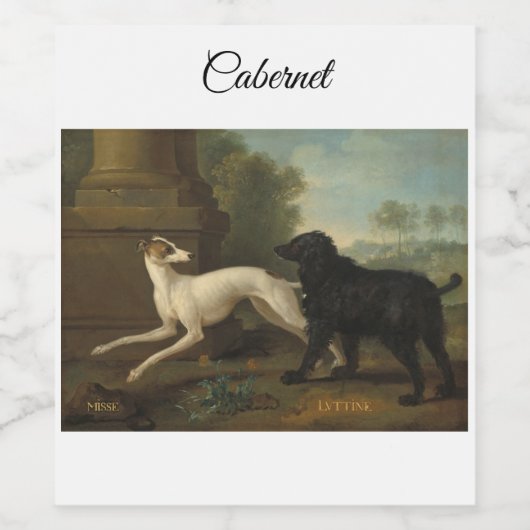 Cabernet Wine Bottle Labels ワインラベル (シングルラベル)