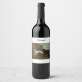 Cabernet Wine Bottle Labels ワインラベル (正面)